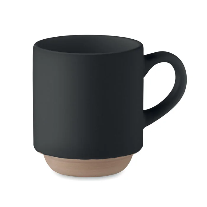 Cană ceramică CERACK stivuibilă de 170 ml, personalizată