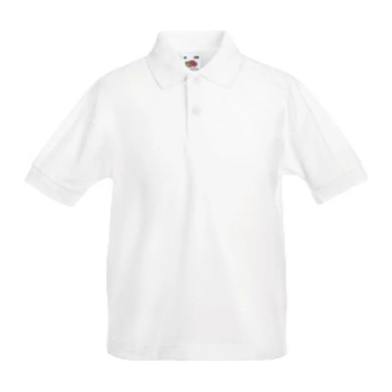 Tricou polo pique pentru copii 65/35