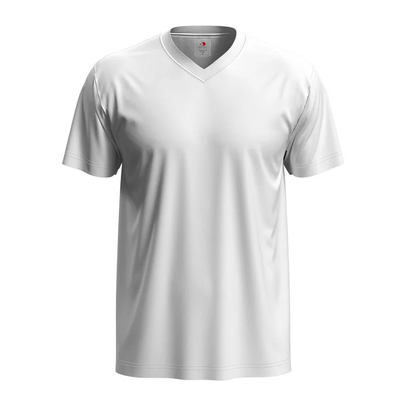 Tricou unisex cu decolteu în V Classic-T
